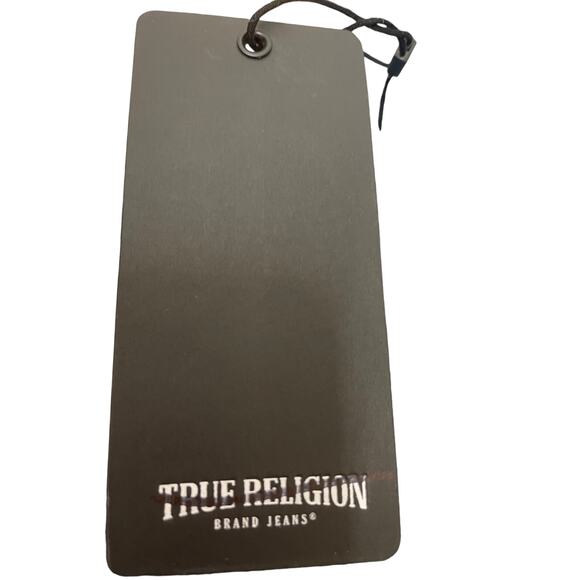 True Religion Ricky Relaxed Straight Distressed Jeans Men's Size 31 New With Tag - Picture 9 of 12